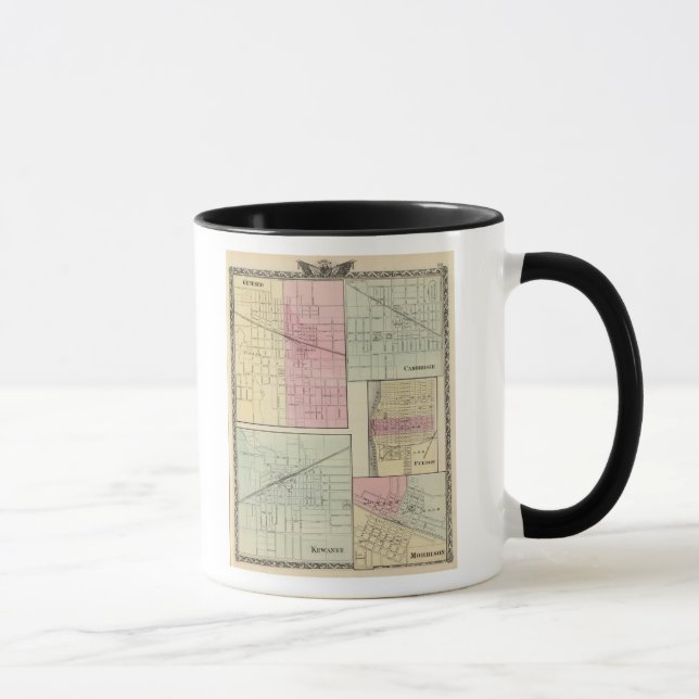 Tasse Geneseo, Kewanee, Cambridge, Fulton et Morrison (Droite)