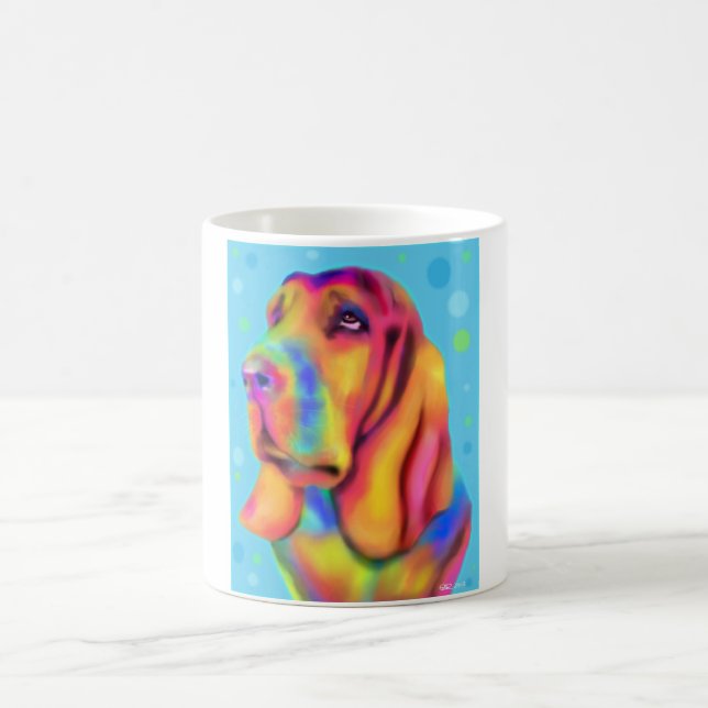 Tasse géniale de Basset Hound (Centre)
