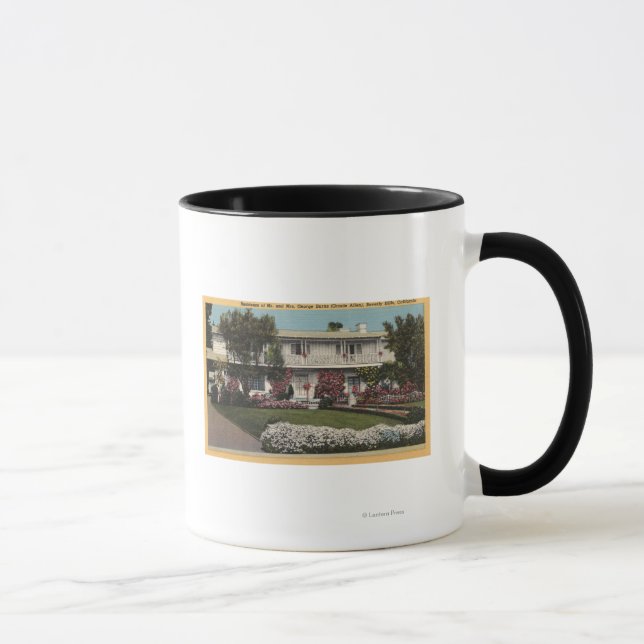 Tasse George Burns et la maison de Gracie Allen (Droite)