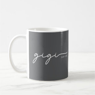 Tasse Gigi Est 20XX – Cadeau personnalisé pour gra
