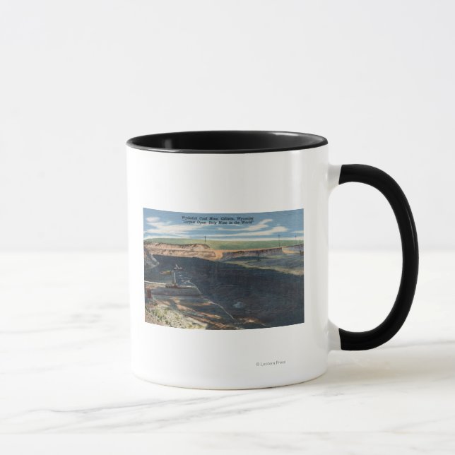 Tasse Gillette, WY - Wydodak Vue de la mine de charbon (Droite)