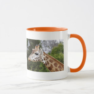Tasse Girafe chique chic de destin de mod de l'Afrique