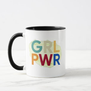 Tasse Girl Power - Café d'autonomisation des femme