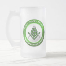 Tasse givré maçonnique