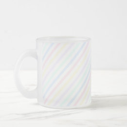 Tasse Givré Pastel Retro Candy Stripe