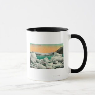 Tasse Glacier et icebergs de Muir en Alaska #1State