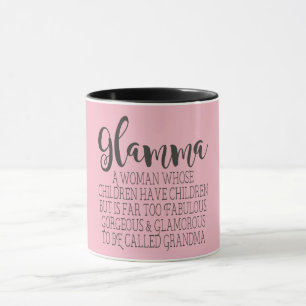 Tasse Glamma - grand-maman fabuleuse