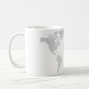 Tasse - globe, carte du monde