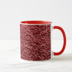 TASSE GLOBULES ROUGES HUMAINES