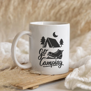 Tasse Go Camping – L'aventure Attend Dehors