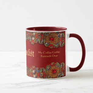 Tasse Gobelet drôle Runneth de café de médiéviste plus