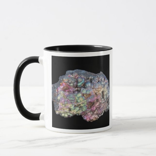 Tasse Goethite montrant l'irisation (Gauche)