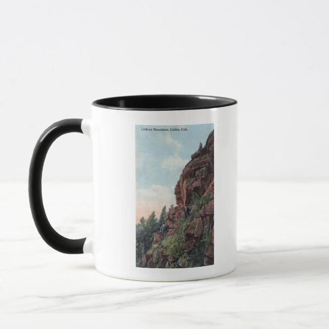 Tasse Golden, Colorado - Vue sur les montagnes (Gauche)