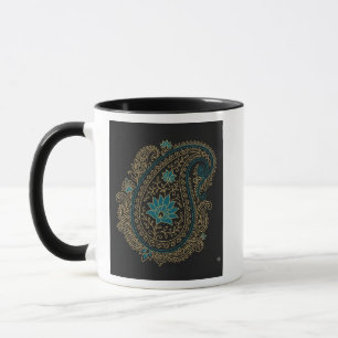 Tasse Golden Paisley Lotus