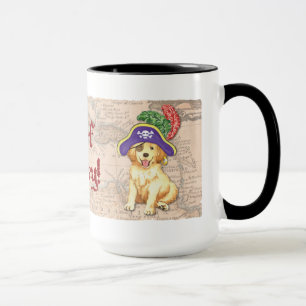 Tasse Golden Retriever Pirate