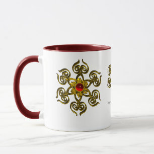 TASSE GOLDEN ROSE RUBY