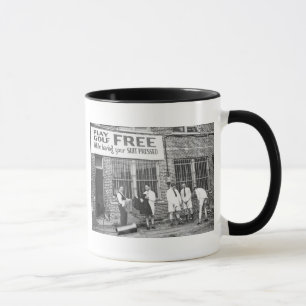 Tasse Golf de jeu libre (tout en faisant presser votre