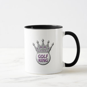 Tasse Golf King Fête des pères Dadism Cadeau