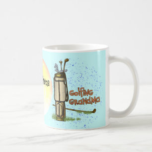 Tasse Golfing Grandma