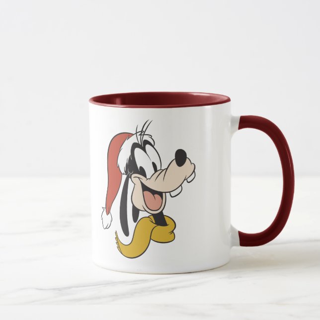 Tasse Goofy avec Santa Hat (Droite)
