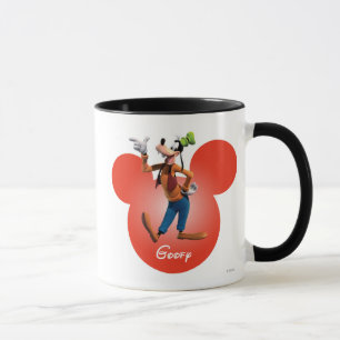 Tasse Goofy   Icône de tête de Mickey