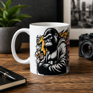 Tasse Gorille Sauvagement Cool