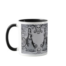Tasse gothique de danseuse du ventre
