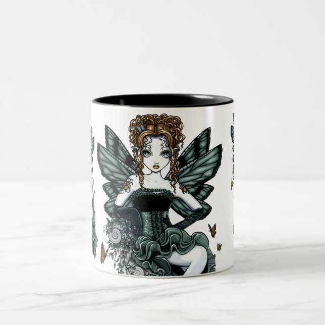 Tasse gothique de fée de papillon de couture de (Centre)