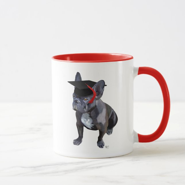 Tasse Graduation French Bulldog (Droite)