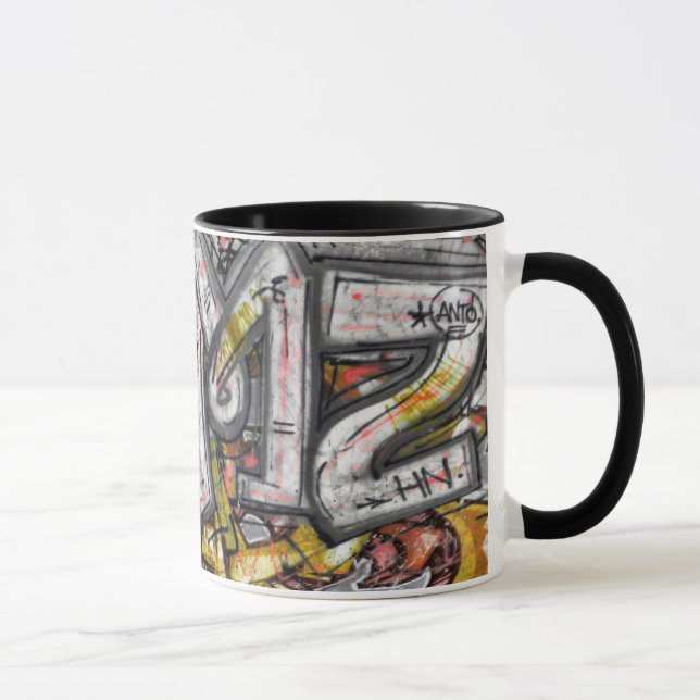 Tasse Graffitis macro (Droite)