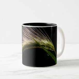 tasse graminée avec la rosée Two-Tone coffee mug