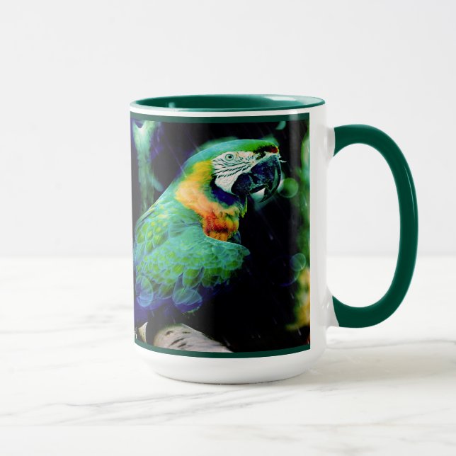 Tasse Grand ara vert chez Dewlight (Droite)
