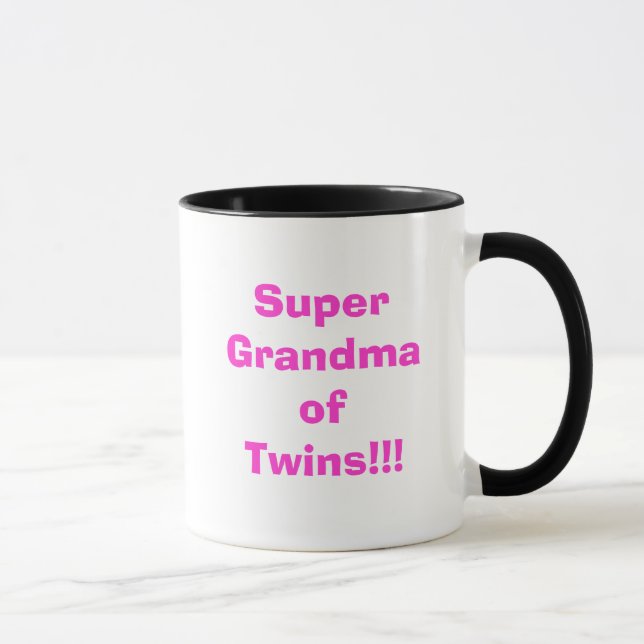 Tasse Grand-maman superbe des jumeaux ! ! ! (Droite)