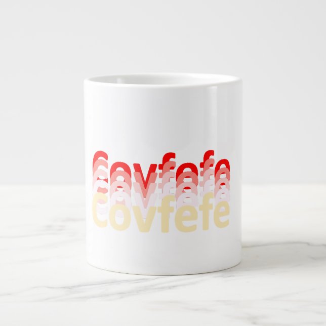 Tasse Grande bouillie de café de café (Devant)