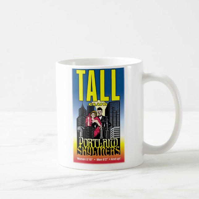 Tasse GRANDE de club de Portland Skyliners (Droite)