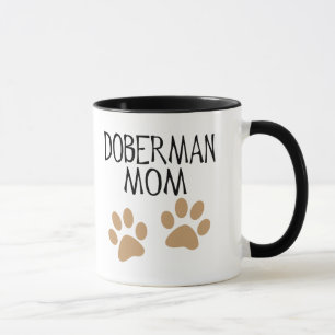 Tasse Grande maman de dobermann de pattes