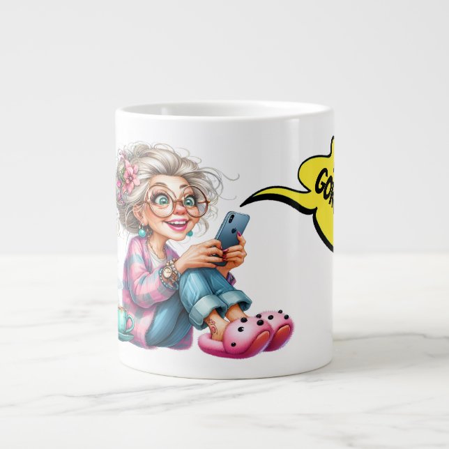 Tasse Grande motte mignonne (Devant)