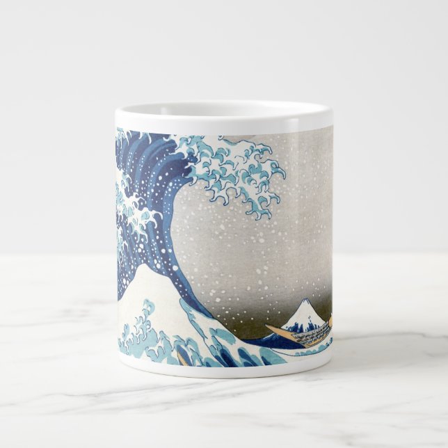 Tasse Grande vague au large de Kanagawa Hokusai Art (Devant)