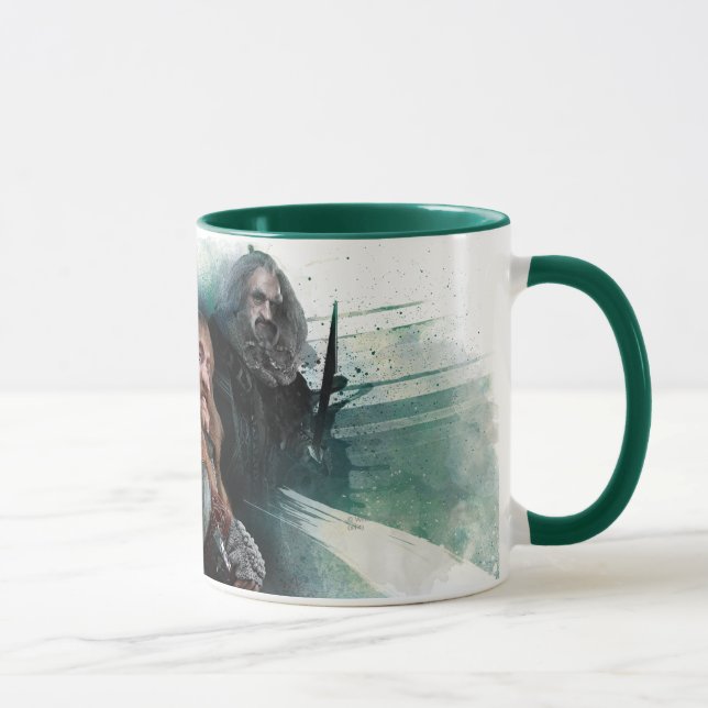 Tasse Graphique Dori, Bombur & Oin (Droite)
