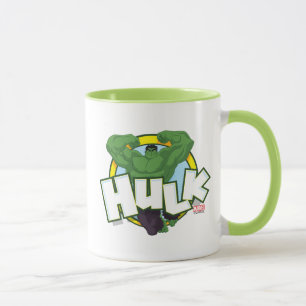 Tasse Graphique du personnage et du nom de Hulk