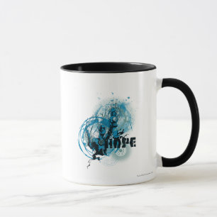 Tasse Graphique en lanterne bleue 3