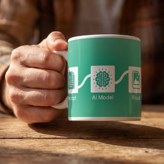 Tasse graphique sur le processus de création par I