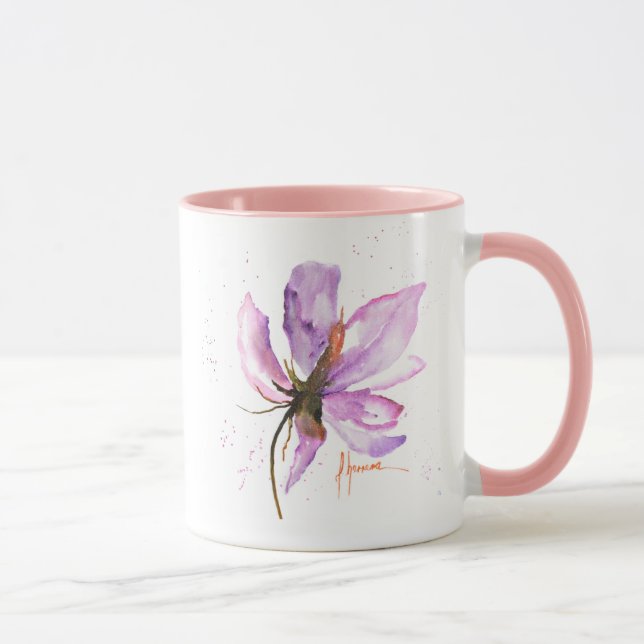 Tasse Gras Floral IV (Droite)