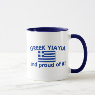 Tasse Grec fier Yia Yia