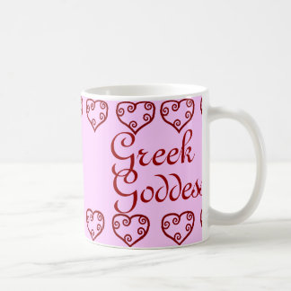 Tasse grecque de déesse