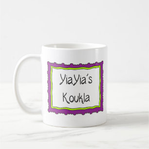 Tasse grecque "YiaYia's Koukla"