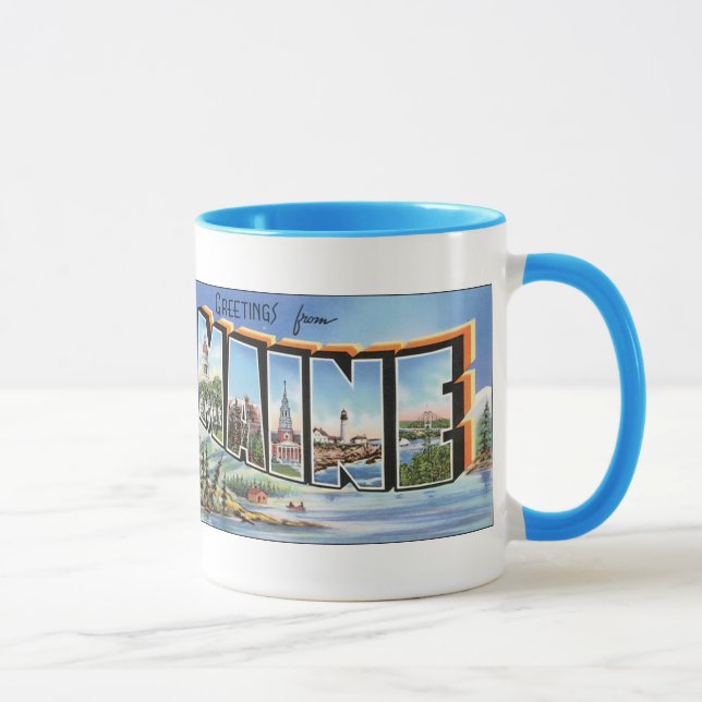 Tasse Greetings From (Droite)