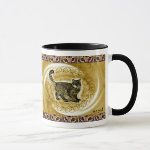 Tasse Griffonnages somaliens de chat d'ICU