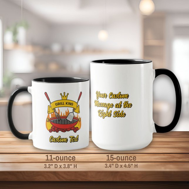 Tasse Grill King (Créateur téléchargé)
