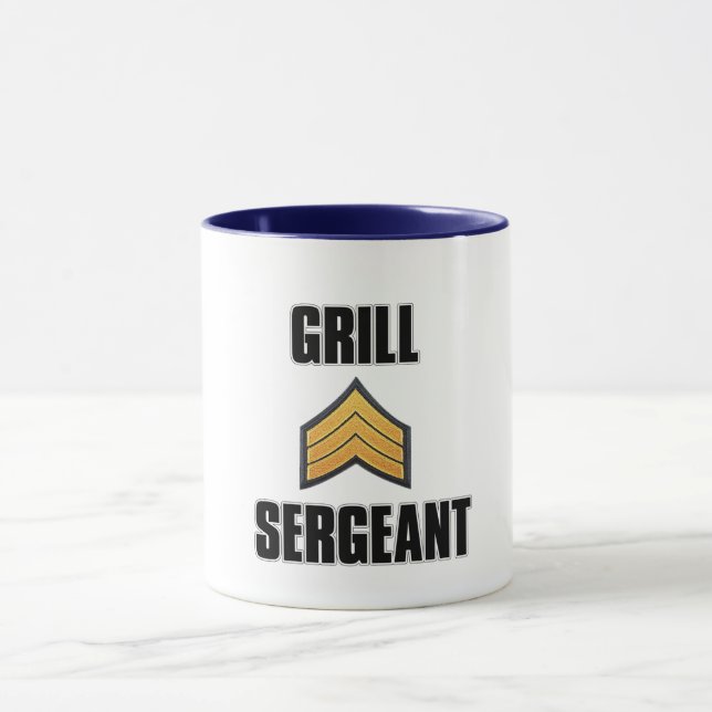 Tasse grill Sergeant barbecue papa pour papa fête des pè (Centre)